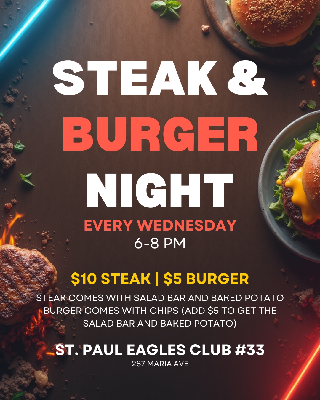 Steak Night Photo - Click Here to See